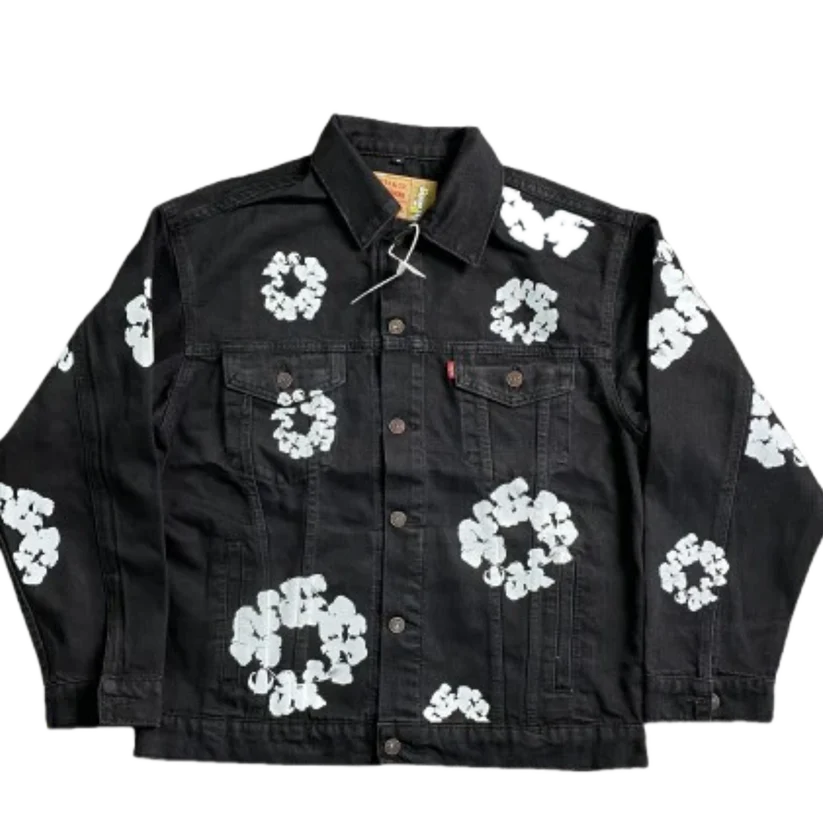 Denim Tears X Levis Denim Jacket Black